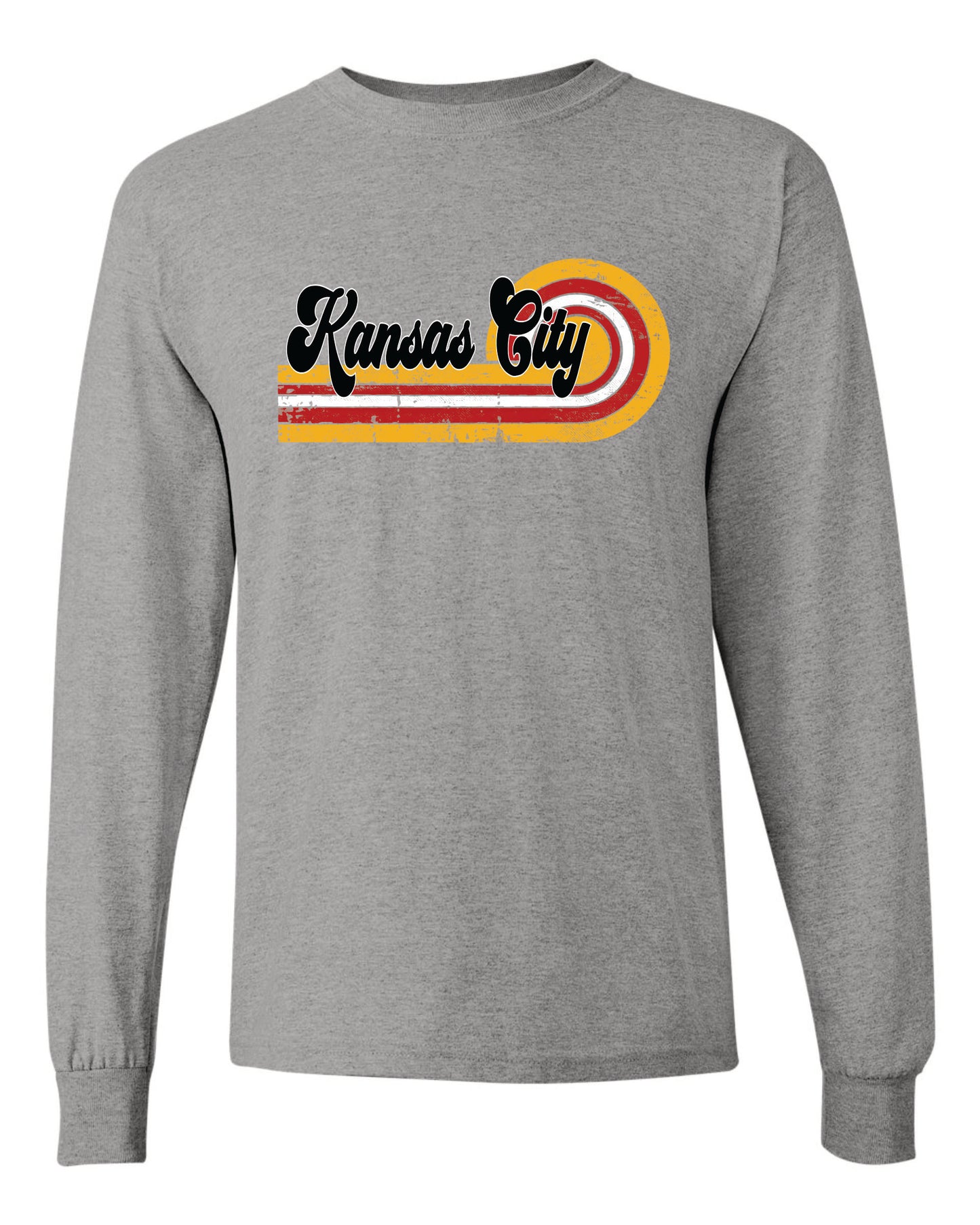 *Whoa Nellie* Retro KC Sport Grey LS